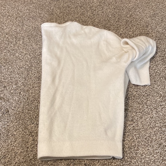 Vintage Cream and Flower Beaded Cardigan - Picture 5 of 6